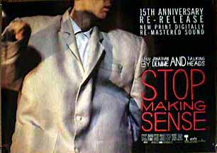 STOP MAKING SENSE